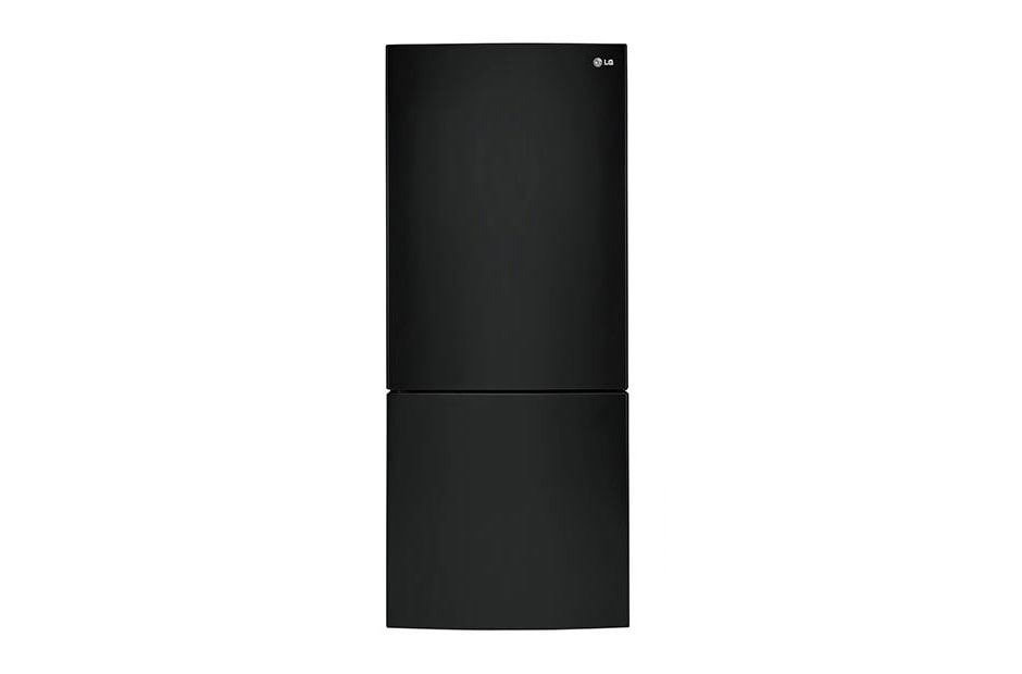 LG 450L Bottom Mount Fridge With 4½ Star Energy Rating, Black Finish, GB-450UBLX