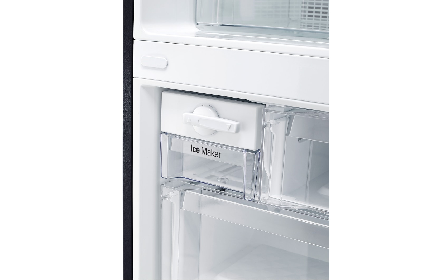 LG 450L Bottom Mount Fridge in Black Steel Finish, GB-450UBTLX