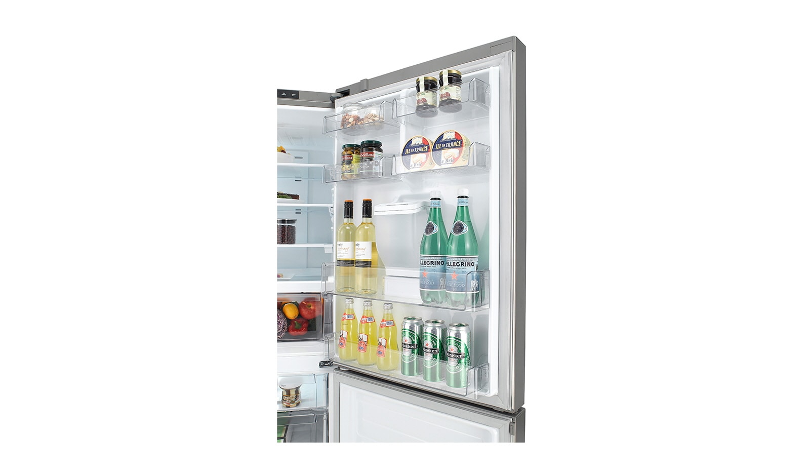 LG 450L Bottom Freezer Refrigerator, GB-450UPL