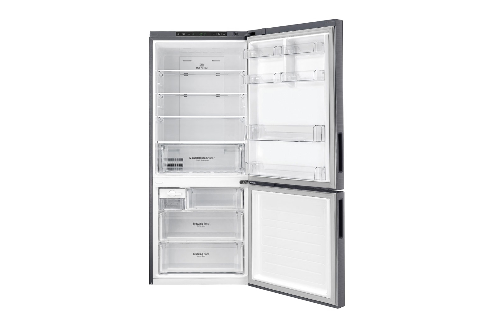 LG 450L Bottom Mount Fridge With 3½ Star Energy Rating, GB-450UPLE