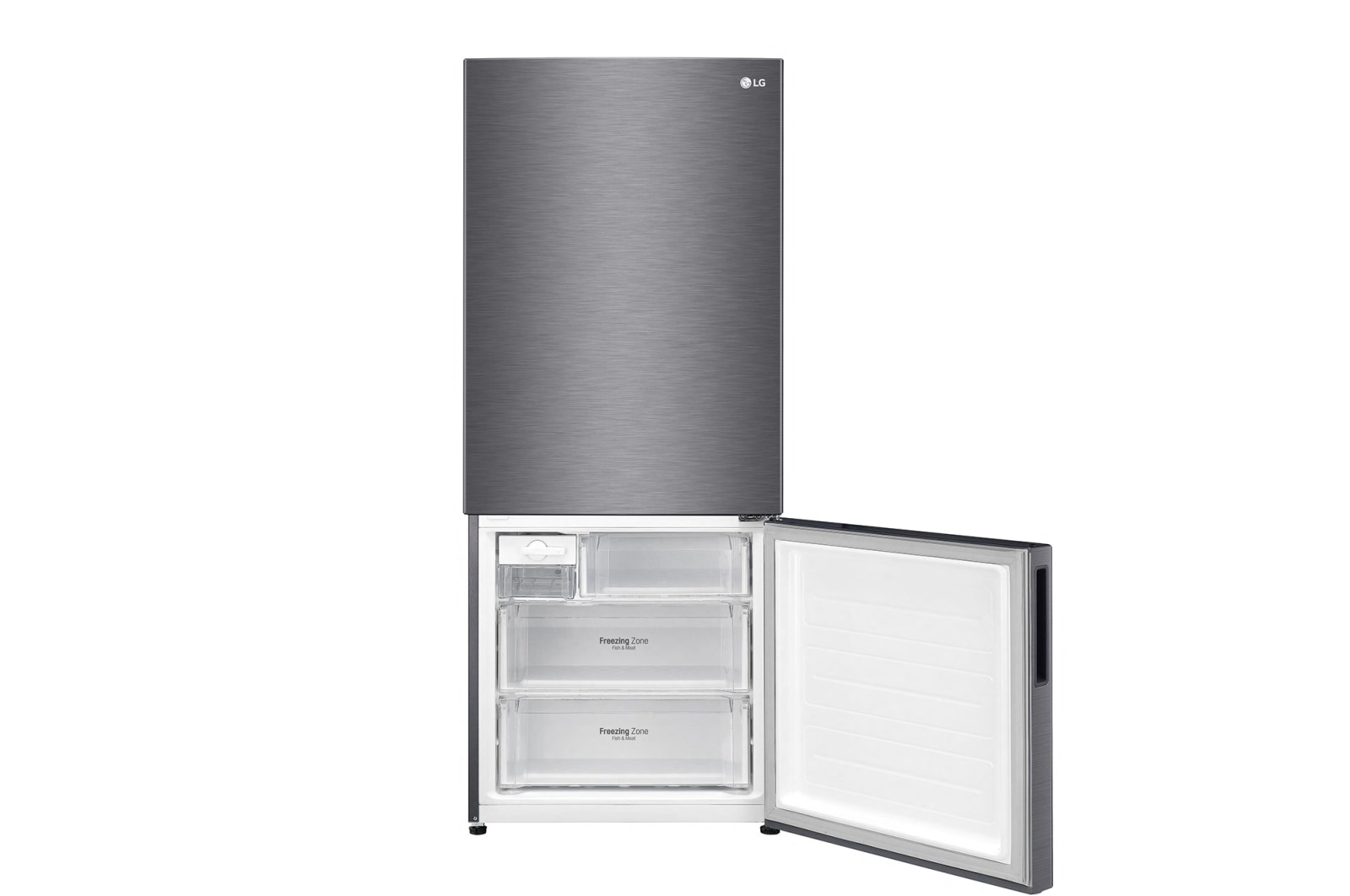 LG 450L Bottom Mount Fridge With 3½ Star Energy Rating, GB-450UPLE