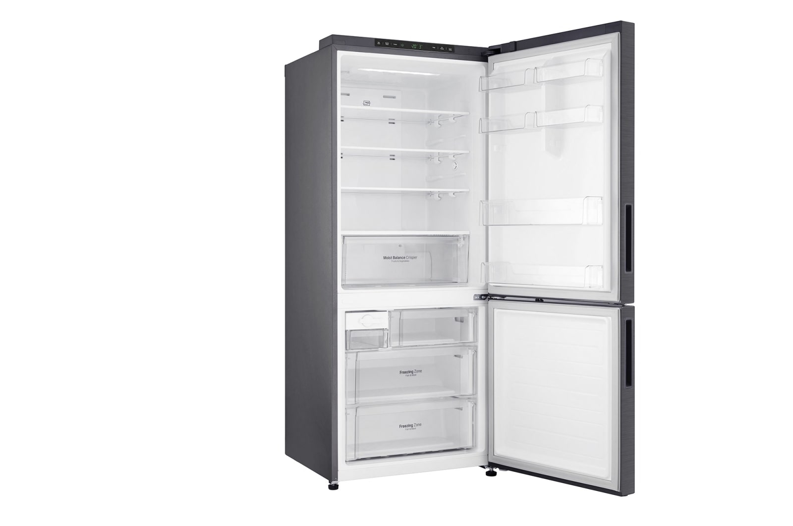 LG 450L Bottom Mount Fridge With 3½ Star Energy Rating, GB-450UPLE