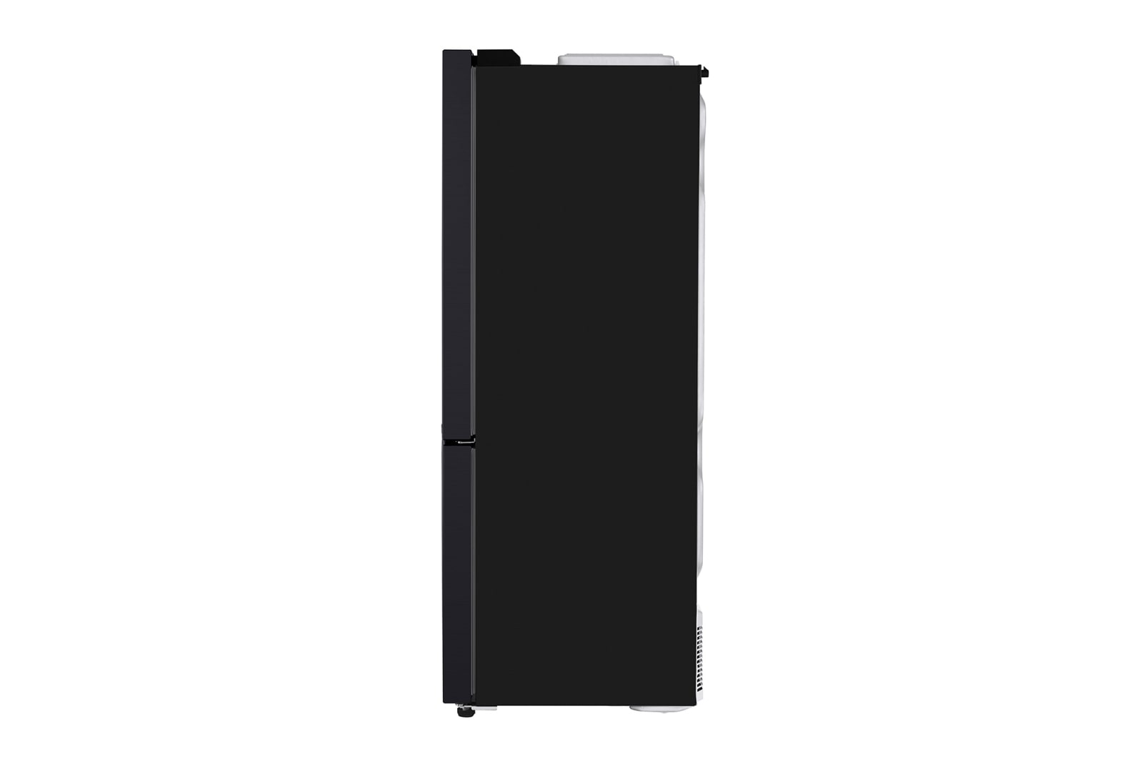 LG 420L Bottom Mount Fridge - Black Finish, GB-455BLE