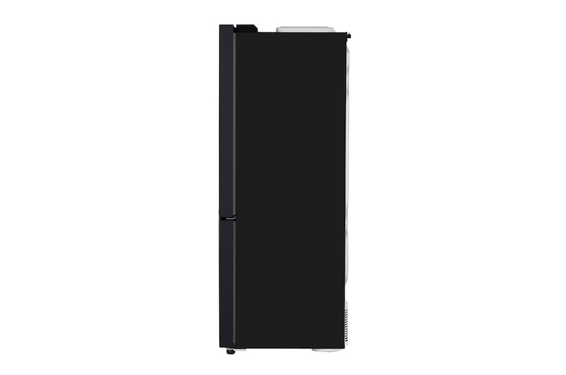 LG 420L Bottom Mount Fridge - Black Finish, GB-455BLE