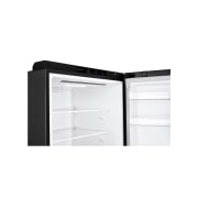 LG 420L Bottom Mount Fridge with Door Cooling in Black Finish, GB-455BLE