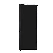 LG 420L Bottom Mount Fridge with Door Cooling in Black Steel Finish, GB-455BTL