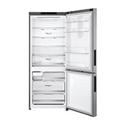 LG 420L Stainless Steel Bottom Mount Fridge with Door Cooling, GB-455PL