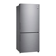 LG 420L Stainless Steel Bottom Mount Fridge with Door Cooling, GB-455PL