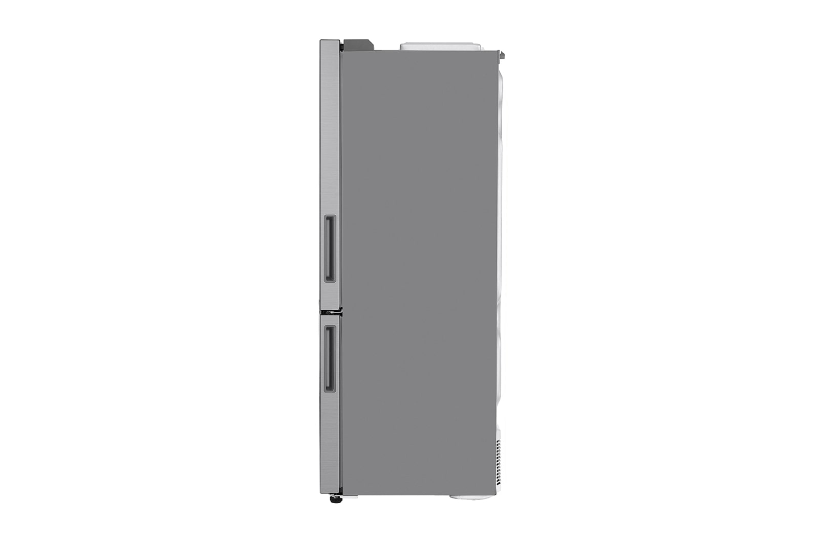 LG 420L Stainless Steel Bottom Mount Fridge with Door Cooling, GB-455PL