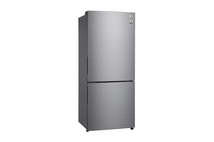 LG 420L Bottom Mount Fridge - Stainless Finish, GB-455PL