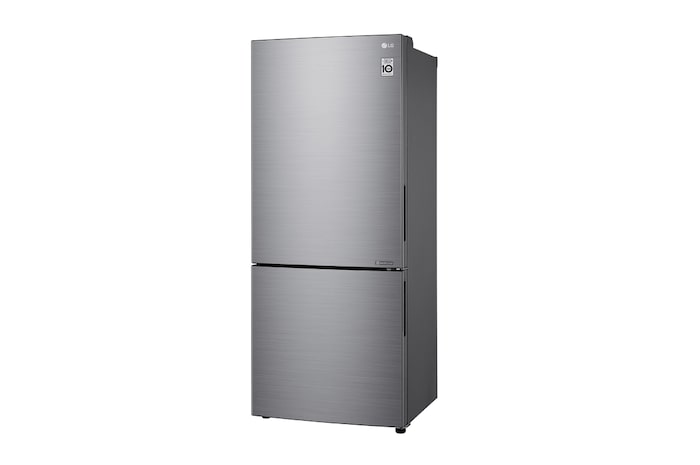 LG 420L Bottom Mount Fridge - Stainless Finish, GB-455PL