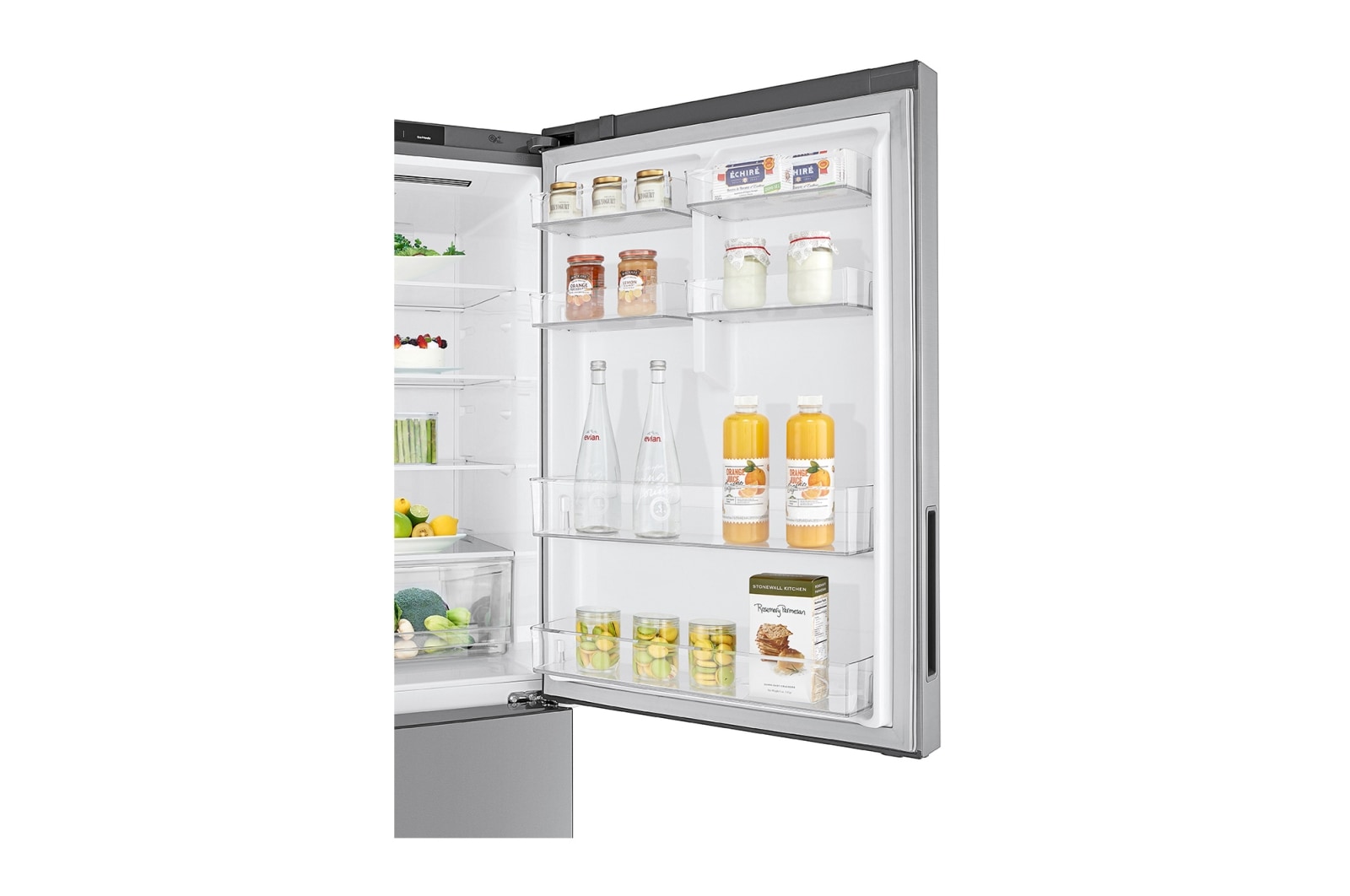 LG 420L Door Cooling+™ Bottom Mount Fridge with Door Cooling+™ GB-455UPLE, GB-455UPLE