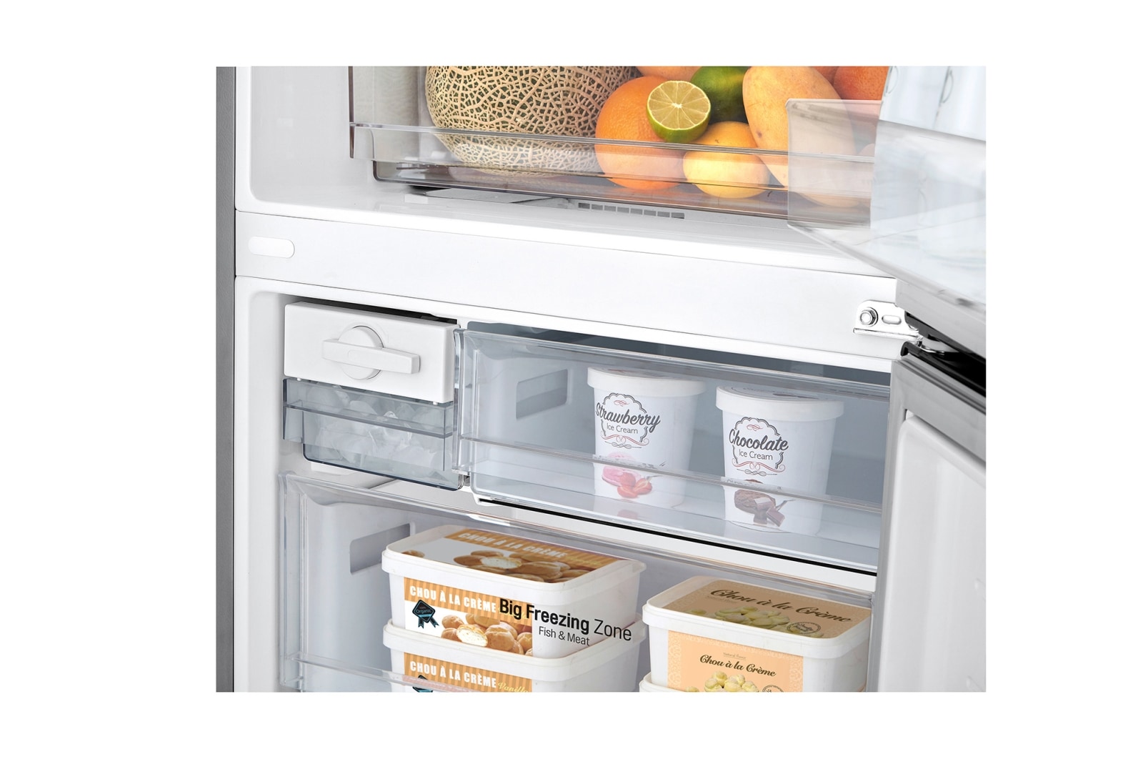 LG 420L Door Cooling+™ Bottom Mount Fridge with Door Cooling+™ GB-455UPLE, GB-455UPLE