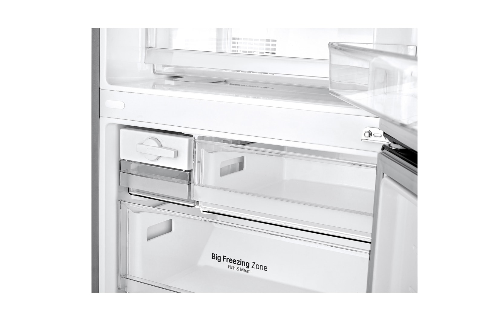 LG 420L Door Cooling+™ Bottom Mount Fridge with Door Cooling+™ GB-455UPLE, GB-455UPLE