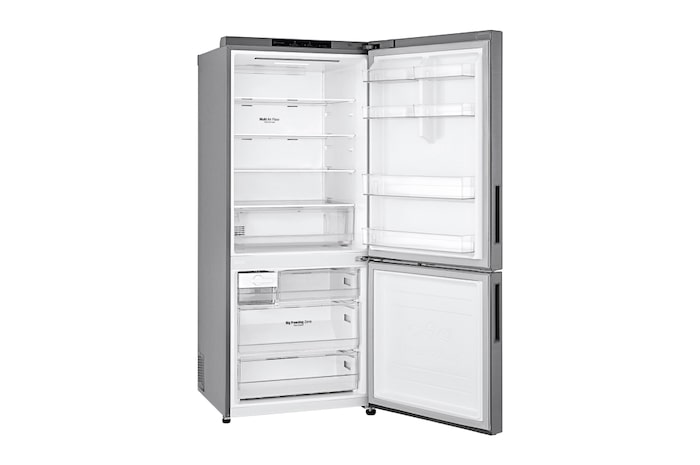 LG 420L Bottom Mount Fridge - Graphite Finish, GB-455UPLE
