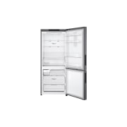 LG 420L Bottom Mount Fridge with Door Cooling in Dark Graphite Finish, GB-455UPLE