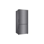 LG 420L Bottom Mount Fridge with Door Cooling in Dark Graphite Finish, GB-455UPLE