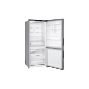 LG 420L Bottom Mount Fridge with Door Cooling in Dark Graphite Finish, GB-455UPLE