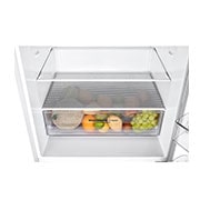 LG 420L Bottom Mount Fridge - White Finish, GB-455WL