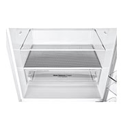 LG 420L Bottom Mount Fridge - White Finish, GB-455WL