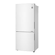 LG 420L Bottom Mount Fridge - White Finish, GB-455WL