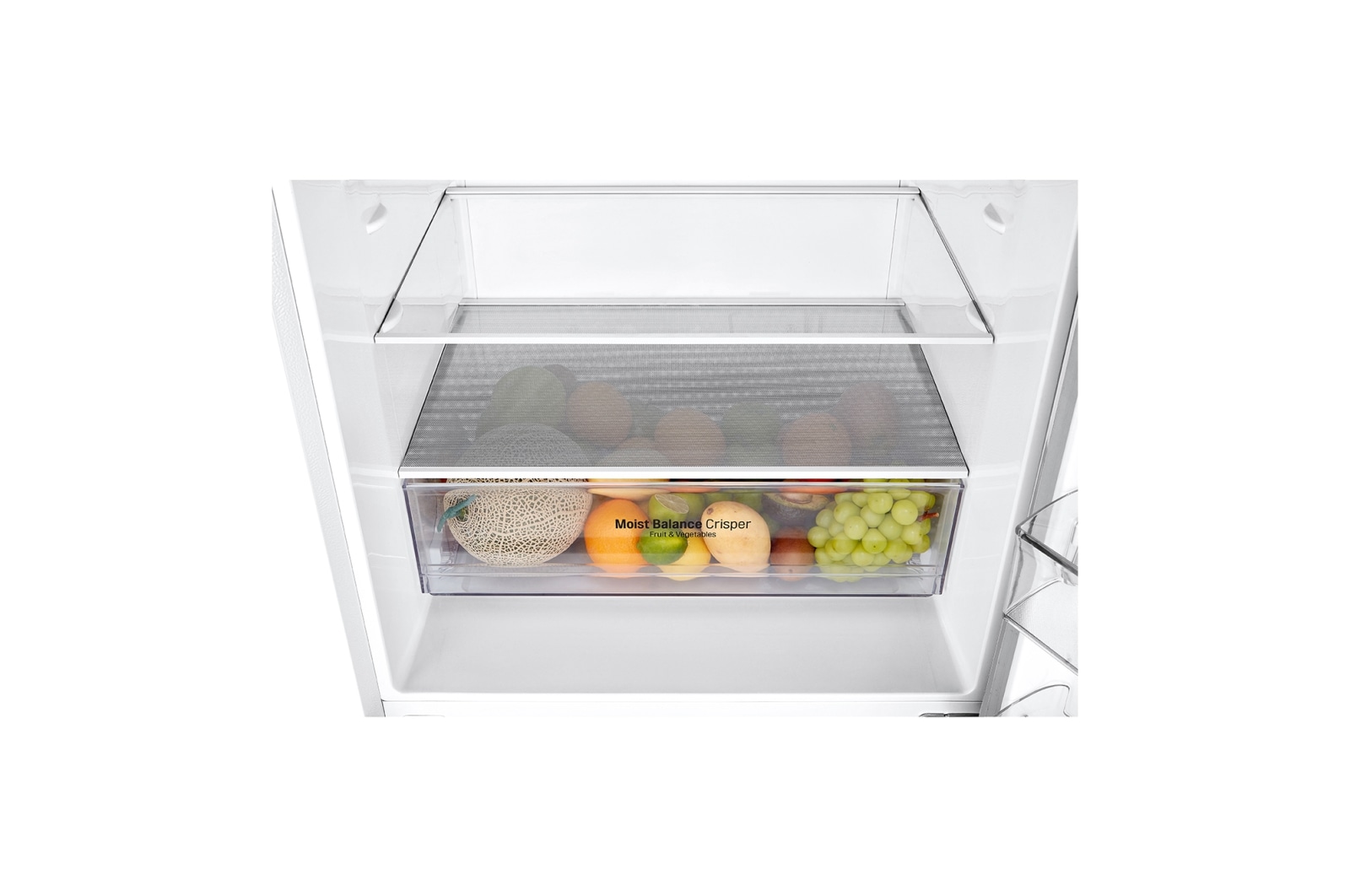 LG 420L Bottom Mount Fridge with Door Cooling in White Finish, GB-455WL