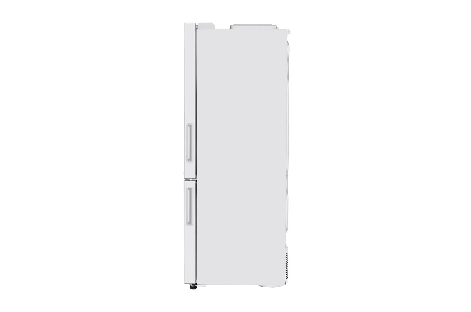 LG 420L Bottom Mount Fridge - White Finish, GB-455WL