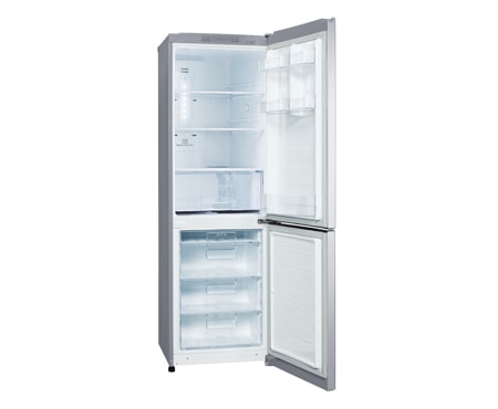 LG 306L Platinum Silver Bottom Freezer Refrigerator, GC-306NP