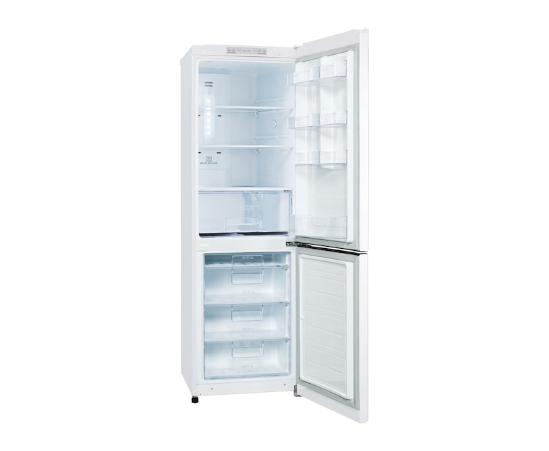 LG 306L White Bottom Freezer Refrigerator, GC-306NW
