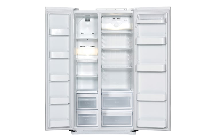 LG 581L Side by Side White Refrigerator, GC-B197CSW