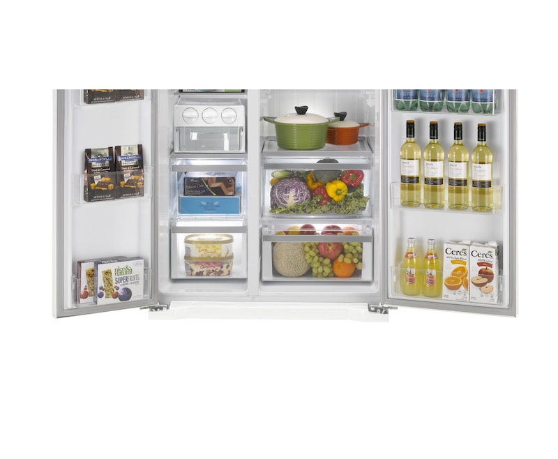 LG 571L Side by Side Refrigerator, GC-B197HWL