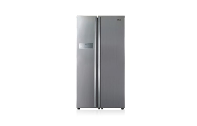 Front view of 679L Side by Side Refrigerator GC-B247ESL