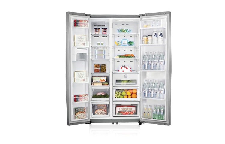 LG 679L Side by Side Refrigerator, GC-B247ESL