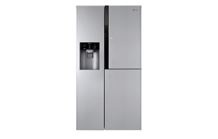 LG 661L Door In Door Side by Side Fridge with Ice & Water Dispenser, GC-D247SL