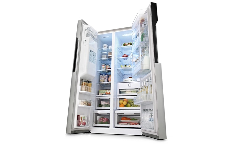 LG 661L Door In Door Side by Side Fridge with Ice & Water Dispenser, GC-D247SL