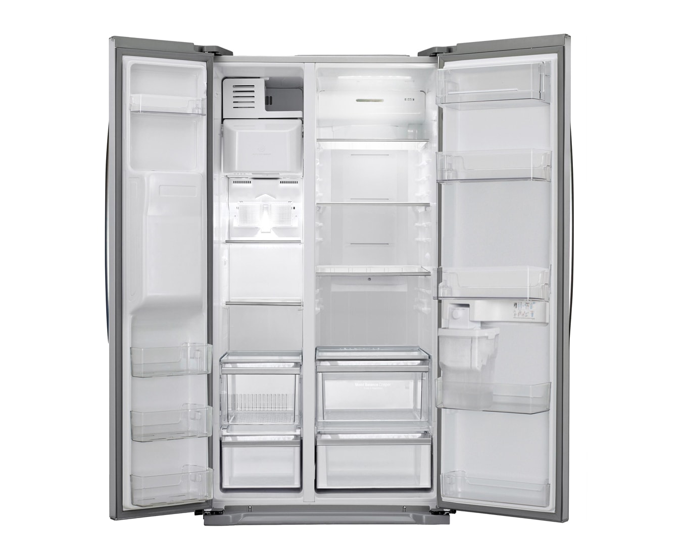 LG 567L Side by Side Refrigerator with Non Plumbed Ice & Water Dispenser, GC-L197DPNL