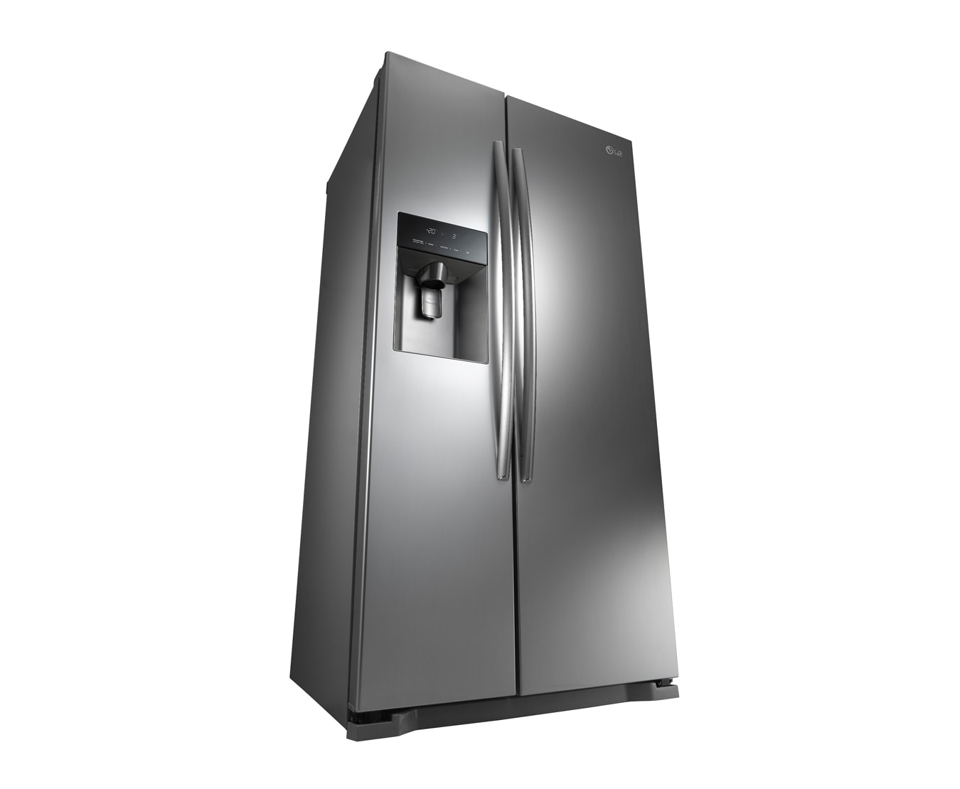 LG 567L Side by Side Refrigerator with Non Plumbed Ice & Water Dispenser, GC-L197DPNL