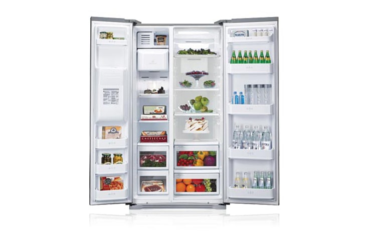 LG 567L Side by Side Refrigerator with Ice & Water Dispenser, GC-L197DSL