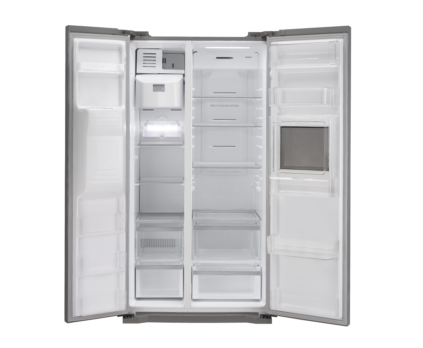 LG 563L Side by Side refrigerator with One Touch Home Bar, GC-P197HPL