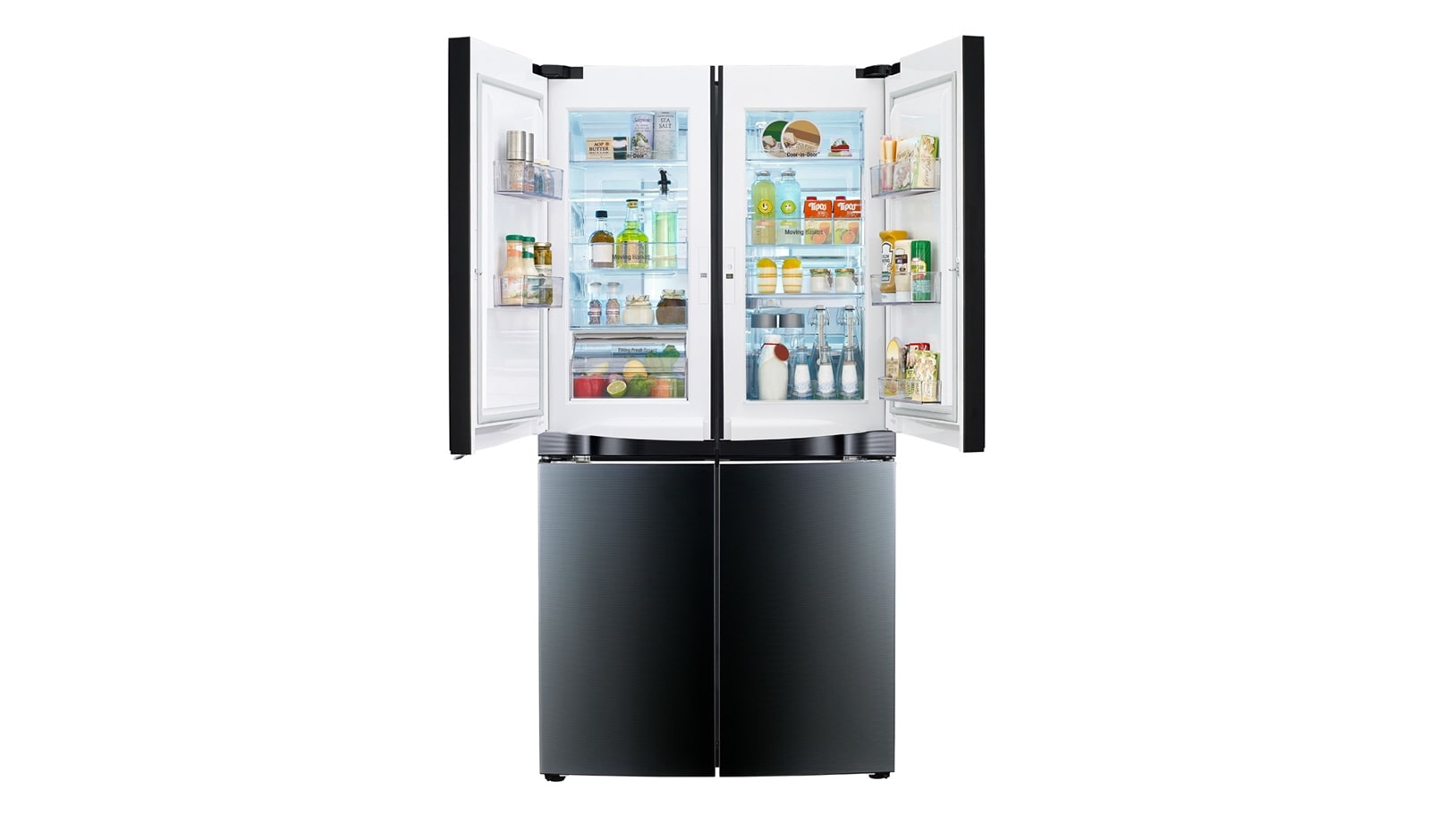 LG 725L World's First Dual Door-in-Door® Fridge, GF-6D725BGL