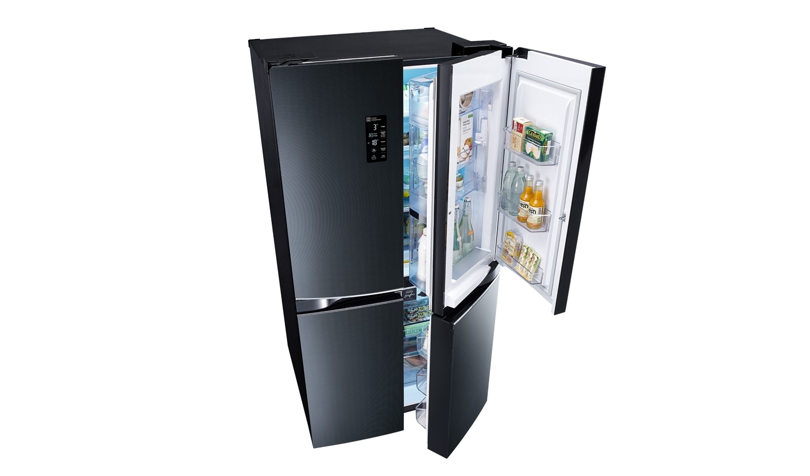 LG 725L World's First Dual Door-in-Door® Fridge, GF-6D725BGL