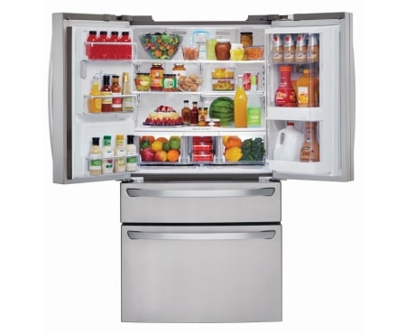 LG 701L Door-in-Door® French Door Fridge with CustomChill™ Drawer, GF-AD701SL