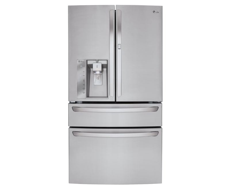Front view of 910L Door-in-Door™ French Door Refrigerator with CustomChill™ Drawer GF-AD910SL