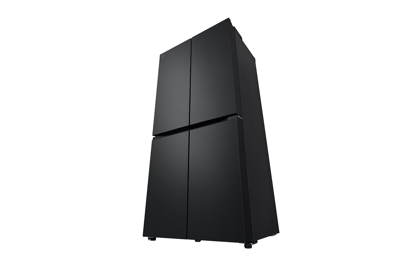 LG 530L Slim French Door Fridge in Matte Black Finish, GF-B505MBL