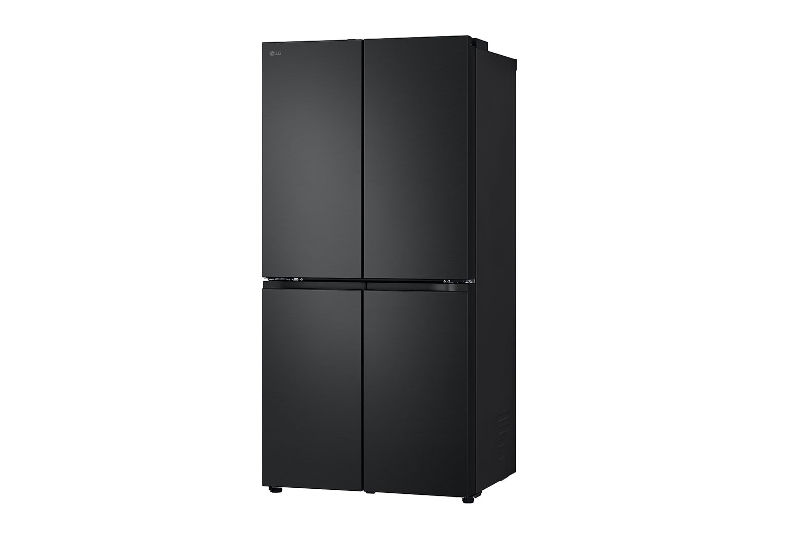 LG 530L Slim French Door Fridge in Matte Black Finish, GF-B505MBL