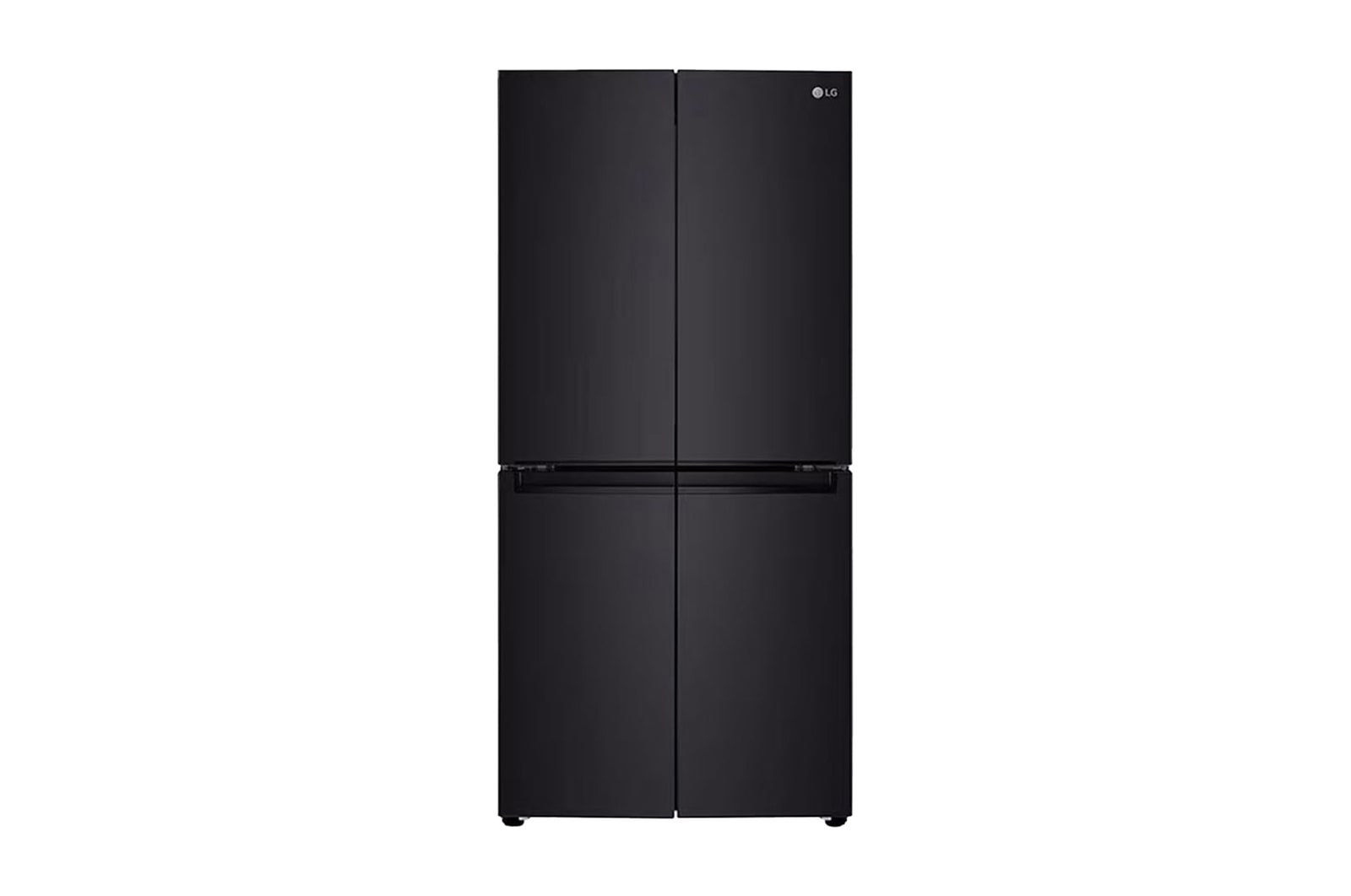 LG 530L Slim French Door Fridge - Black Finish, GF-B530BL