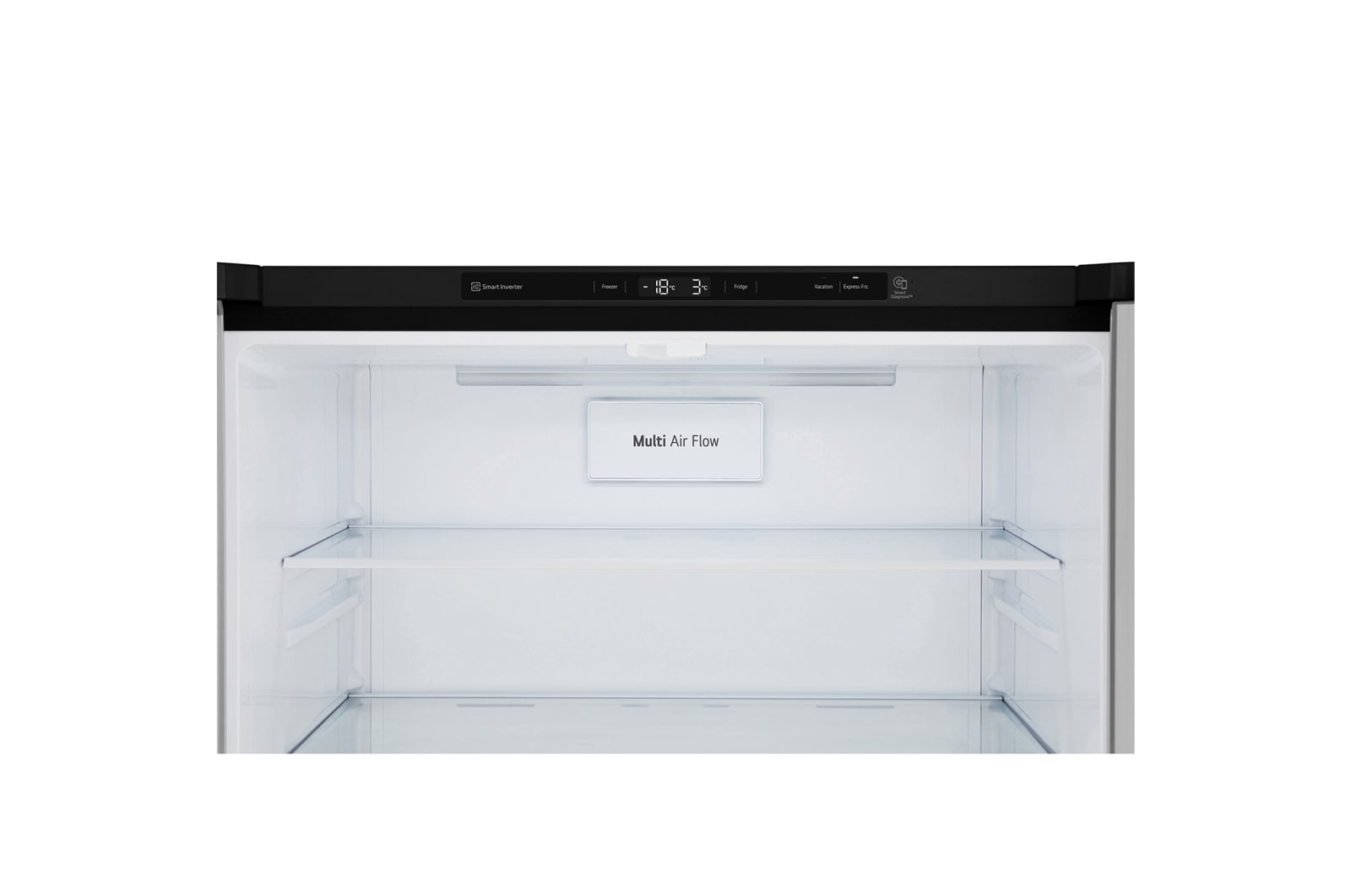 LG 530L Slim French Door Fridge in Black Finish, GF-B590BLE