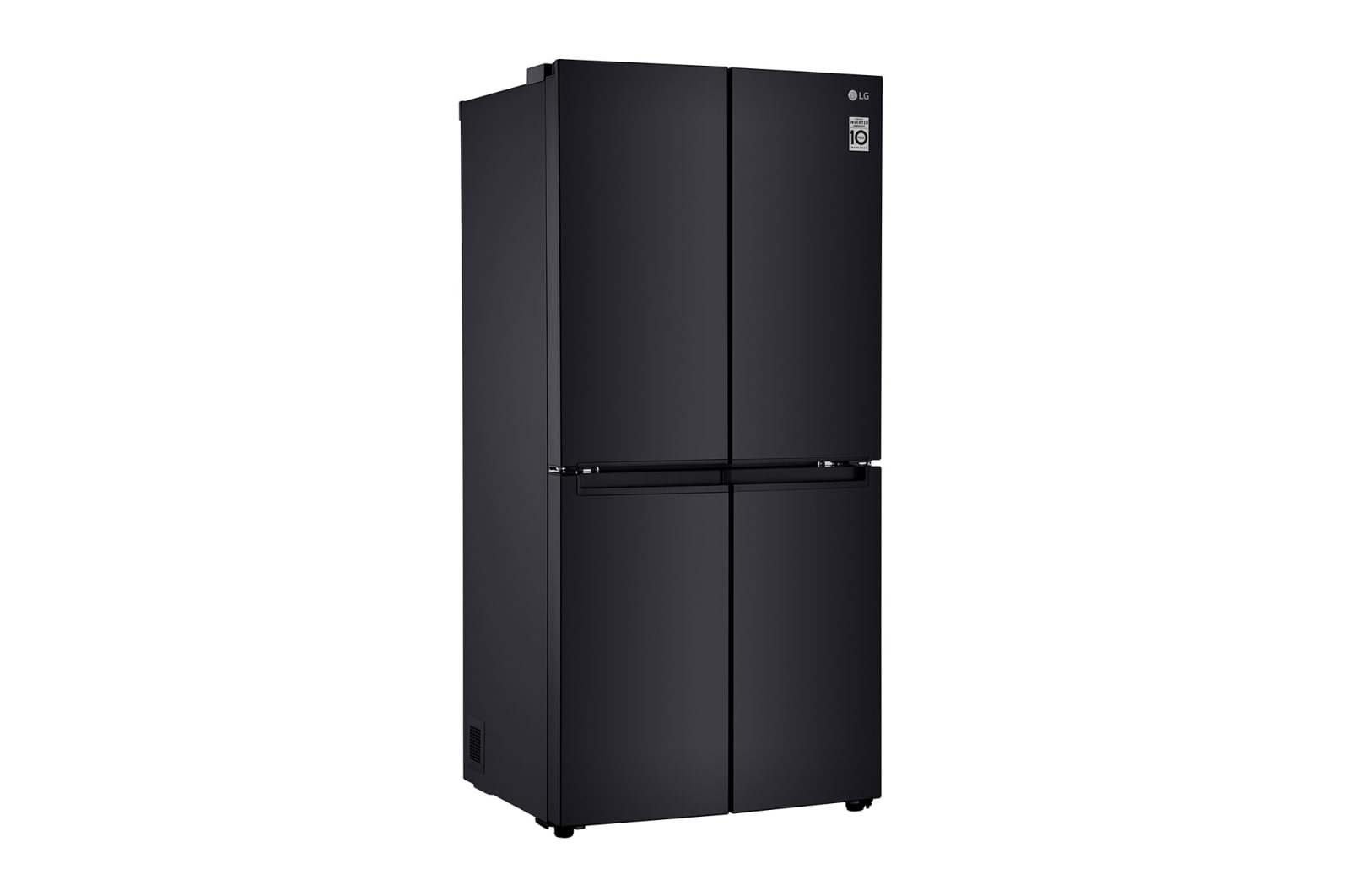 LG 530L Slim French Door Fridge in Black Finish, GF-B590BLE