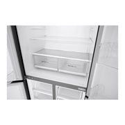 LG 530L Slim French Door Fridge in Black Finish, GF-B590BLE