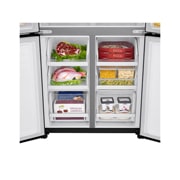 LG 530L Slim French Door Fridge in Black Finish, GF-B590BLE